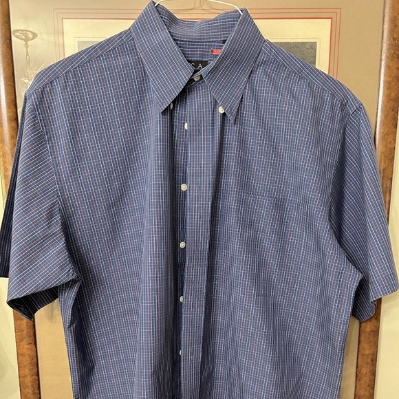 Joseph A.Bank Short Sleeve Button Down Shirt - Picture 1 of 2